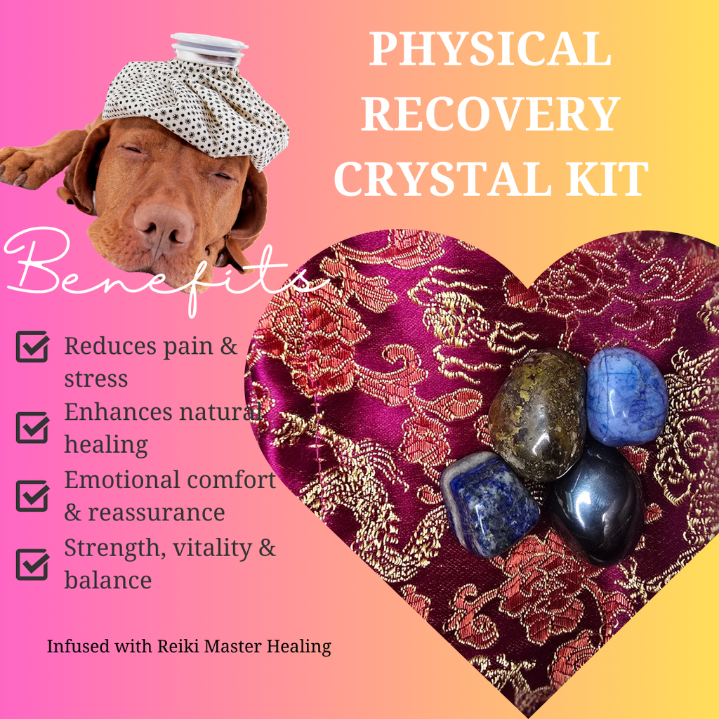 Crystals for Pets Recovering from Surgery