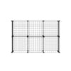 i.Pet Pet Dog Playpen Enclosure Cage 20 Panel Puppy Fence Play Pen Foldable Metal