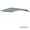 NEATAPET Shade Roof for 3x3m Dog Run Pet Enclosure, UV & Water Resistant, Black colour