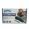 Pet Hair Clippers Set - Dog Cat Grooming Trimmer Electric Shaver Groomer Kit