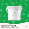 1Kg Dog Treat Beef Liver Pieces Bucket - Dehydrated Australian Healthy Puppy Chew