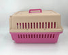 YES4PETS Medium Dog Cat Crate Pet Carrier Airline Cage With Bowl & Tray-Pink