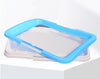 YES4PETS Large Portable Dog Potty Training Tray Pet Puppy Toilet Trays Loo Pad Mat Blue
