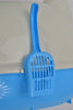 YES4PETS Large Hooded Cat Toilet Litter Box Tray House With Scoop Blue