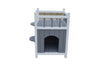 YES4PETS Cat Shelter Condo with Escape Door Rabbit Kitty Dog House Cave