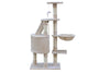 YES4PETS 120 cm Multi level Cat Kitten Scratching Post Tree-Beige