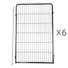 YES4PETS 6 Panel 120 cm Heavy Duty Pet Dog Cat Rabbit Playpen Fence