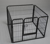 YES4PETS 4 Panel 80 cm Heavy Duty Pet Dog Puppy Cat Rabbit Exercise Playpen Fence Extension