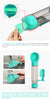 YES4PETS 4 in 1 Portable Pet Dog Puppy Cat Drinking Mug Water Feeder Bottle Valve Travel Bottle Blue