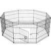 YES4PETS 24' Dog Rabbit Playpen Exercise Puppy Enclosure Fence With Cover