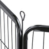 6 Panel Pet Dog Cat Bunny Puppy Play pen Playpen 60x80 cm Exercise Cage Dog Panel Fence