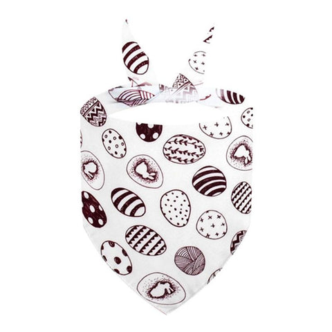 Cute Pet Triangle Towel Bib Cartoon Cats And Dogs Drool Towel Scarf - 11