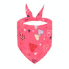 Cute Pet Triangle Towel Bib Cartoon Cats And Dogs Drool Towel Scarf - 06
