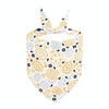 Cute Pet Triangle Towel Bib Cartoon Cats And Dogs Drool Towel Scarf - 06
