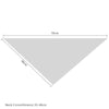 Pet Birthday Saliva Towel Double Cotton Triangle Scarf - Pink