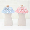 Pet Accessories Dog Small Shawl Bib Saliva Towel Triangle Scarf - Size M - Light Blue