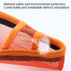 Dog Mouth Cover Anti-Bite Mesh Dog Mouth Cover Medium And Large Dogs Anti-Drop Mask L - Gray