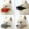 Dog Mouth Cover Anti-Bite Mesh Dog Mouth Cover Medium And Large Dogs Anti-Drop Mask Xs - Orange