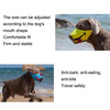 Cartoon Dog Mouth Cover Anti-Bite Nylon Dog Mask - Size L - Blue - L