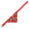 Pet Bib Cat Headband Dog Saliva Towel Size M - Red