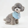 Pet Shawl Scarf Saliva Towel Dog Clothes Accessories - Size S - Blue