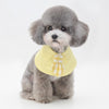 Pet Shawl Scarf Saliva Towel Dog Clothes Accessories - Size S - Blue