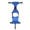 Vibe Geeks Ultimate 2-in-1 Reflective No-pull Dog Harness with Retractable Leash and Control Handle - Blue - Xl
