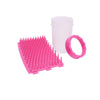Ondoing Pet Foot Cleaner Dog Cat Paw Washer Pet Feet Brush Grooming Tool Small Large Mug-S-Blue