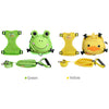 Ondoing Pet Saddle Bag Dog Harness Backpack Hiking Traveling Outdoor Bags Cute Costume (Yellow duck bag with leash set)M