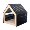 Modern Pet House Dog Crate (Black)