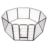 8 Panel Heavy Duty Pet Dog Playpen Puppy Exercise Fence Enclosure Cage