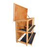 Large Rabbit Hutch with BASE Chicken Coop 2 Storey Guinea Pig Pet Cage House