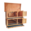 Large Rabbit Hutch with BASE Chicken Coop 2 Storey Guinea Pig Pet Cage House