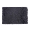 Fluffy Pet Blankets-Soft Faux Fur, Anti-Anxiety Cozy Throws for Cats and Dogs, M 80*55cm Dark Grey