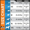 XXS Adjustable Autumn/Winter Dog Coat - Warm and Stylish Pet Jacket for Cold Weather, Comfortable and Customizable Fit