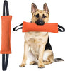 Orange Durable 2-Pack Tug-of-War Dog Training Toy - Tear-Resistant, Safe & Interactive for All Breeds