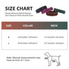 Size S Pink 1 pack Stylish PU Leather Dog Collar with Spikes - Adjustable, Durable & Comfortable for Medium to Large Breeds