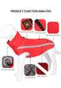 Size 5XL Red Reflective Winter Dog Jacket - Warm & Waterproof Outdoor Coat for Large Breeds