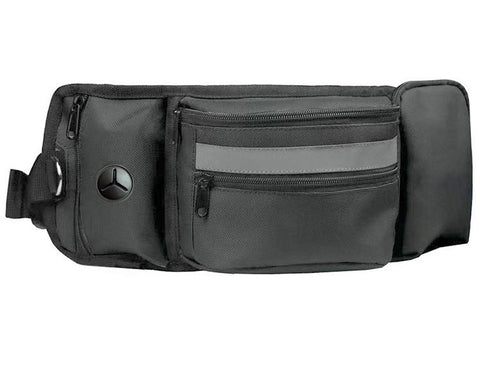 Multi-Function Dog Training Belt Bag with Water Bottle Holder - Black
