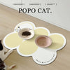 Style 8 Yellow Pumpkin Pattern Absorbent Diatomaceous Earth Pet Feeding Mat - Non-Slip & Quick Dry Placemat (50x80cm)