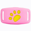 Pink Real-Time Pet GPS Tracker Locator - Magnetic Charging, Multi-Mode Positioning for Dogs & Cats