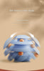 Blue Interactive Cat Scratching Ball Toy - Multi-layer Track with Rolling Ball