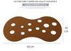 DIY Felt Cat Tunnel - Foldable Egg Roll-Shaped Pet Toy with Multiple Holes(Dark Gray + Orange)