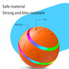 Interactive Auto Pet Toy Ball with Remote Control - USB Rechargeable, LED Lights, Sturdy & Waterproof(yellow)