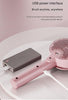Pink Rechargeable Pet Grooming Brush with UVC Sterilizer & Mist Spray