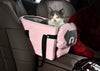 Pink Pet Car Booster Seat for Small Dogs & Cats - Safe Travel Carrier Bed