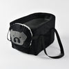 Black Pet Car Booster Seat for Small Dogs & Cats - Safe Travel Carrier Bed