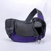 Purple Portable Oxford Fabric Pet Carrier for Cats and Puppies (Size L)