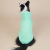 Green Classic Dog Sweatshirt with Hood & Drawstrings - For Large Dogs (Size : 2XL)