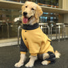 Turmeric Sporty Dog Onesie with Back Zipper & Pockets - For Medium/Large Dogs (Size : 5XL)